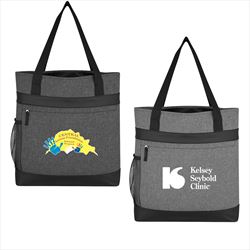 JH3297 Hidden Zipper Outing Tote Bag With Custom Imprint